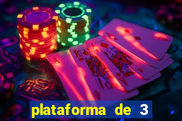 plataforma de 3 reais link